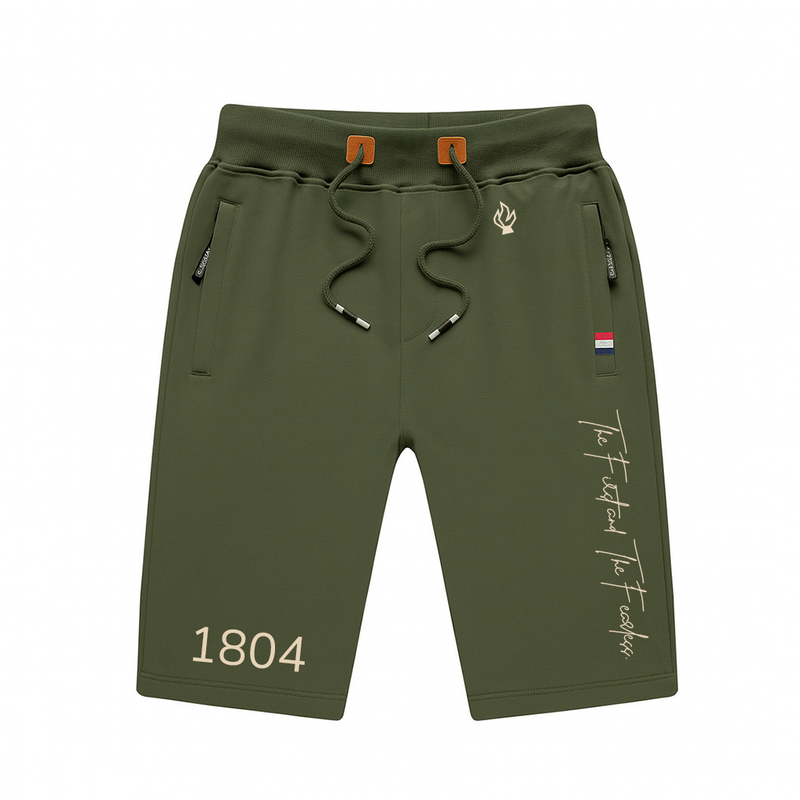 Haiti 1804 Army Green Shorts