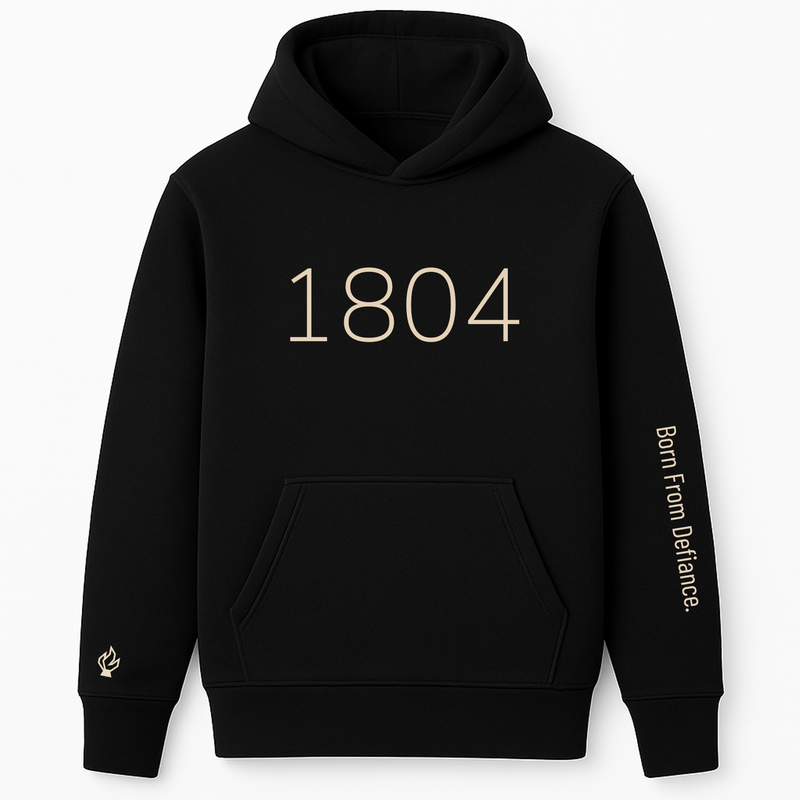 Haiti 1804 Black Hoodie