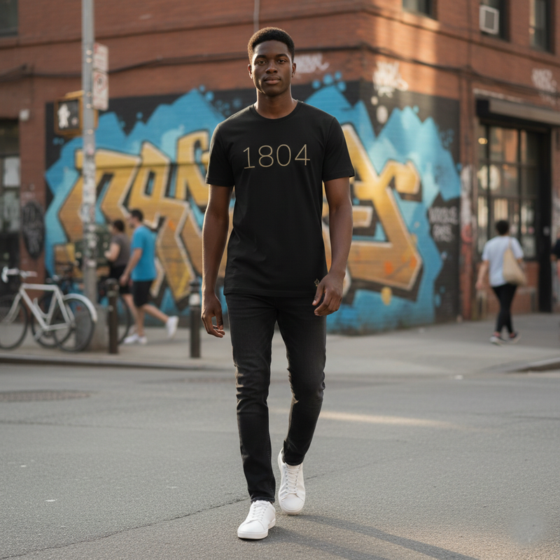 Haiti 1804 Black T-shirt