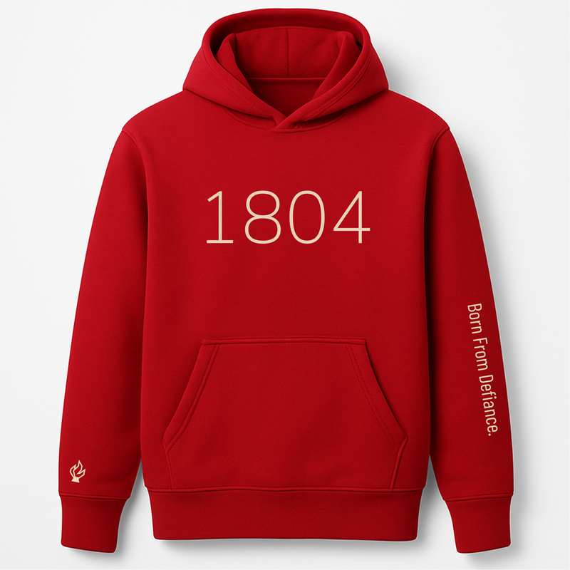 Haiti 1804 Red Hoodie