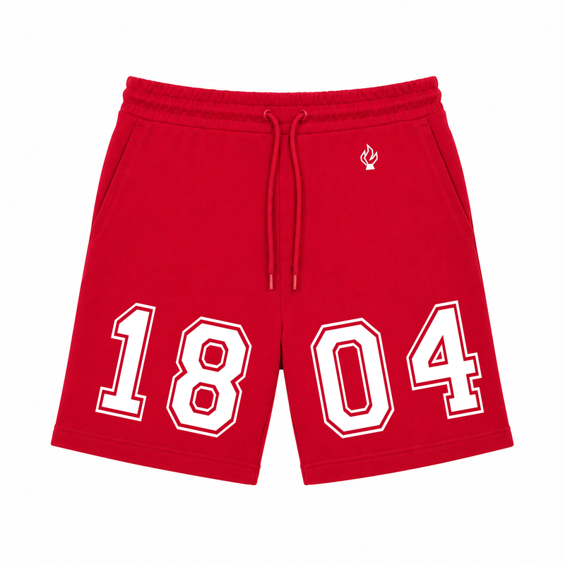 Haiti 1804 Legacy Shorts – Red