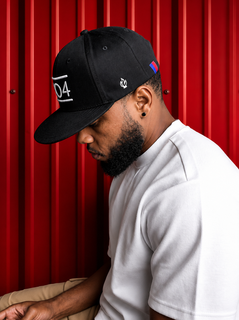 1804 Noir Suede Snapback - Limited Edition