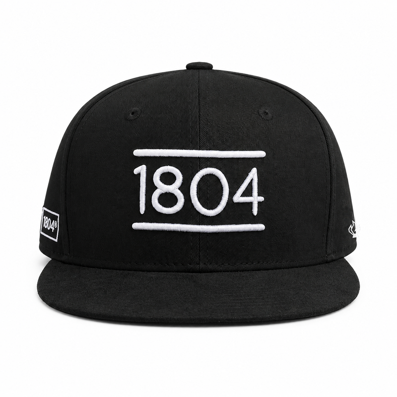 1804 Noir Suede Snapback - Limited Edition