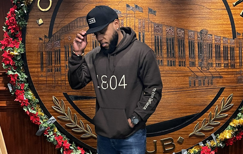 Haiti 1804 Chocolate Hoodie