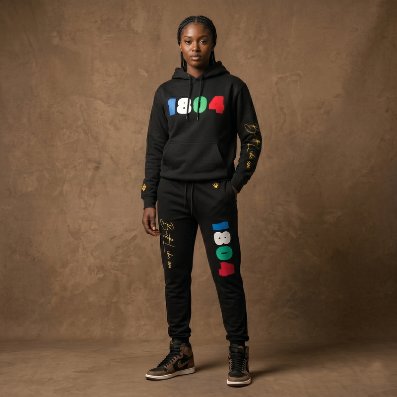 1804 Carnival Limited Edition Puff Print Hoodie