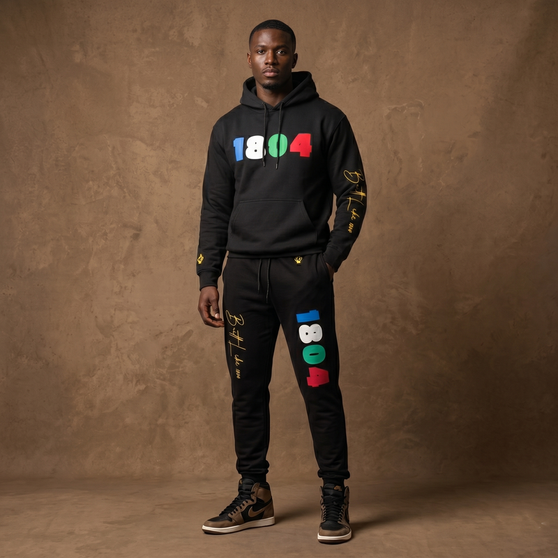 1804 Carnival Limited Edition Puff Print Hoodie