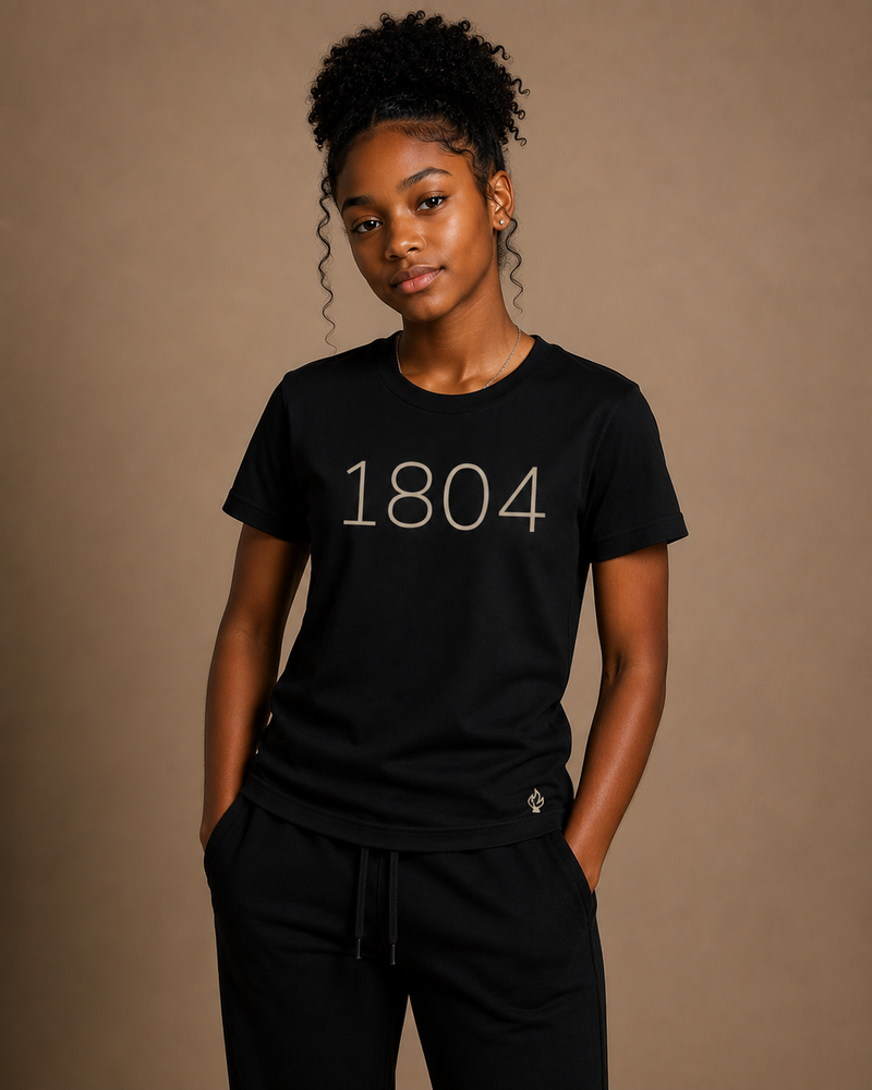 1804 Heritage Youth T-Shirt – Black