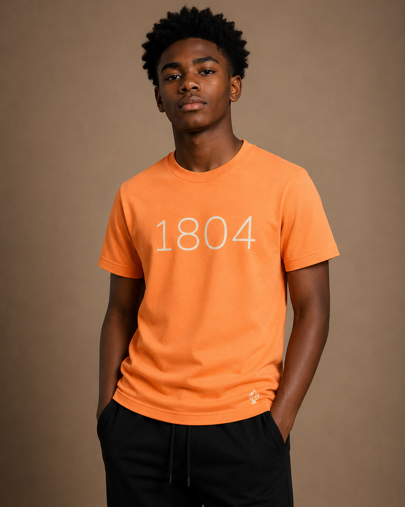 1804 Heritage Youth T-Shirt – Orange