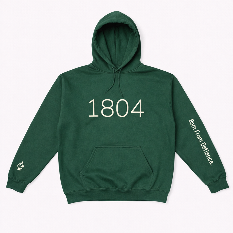 Haiti 1804 Dark Green Hoodie