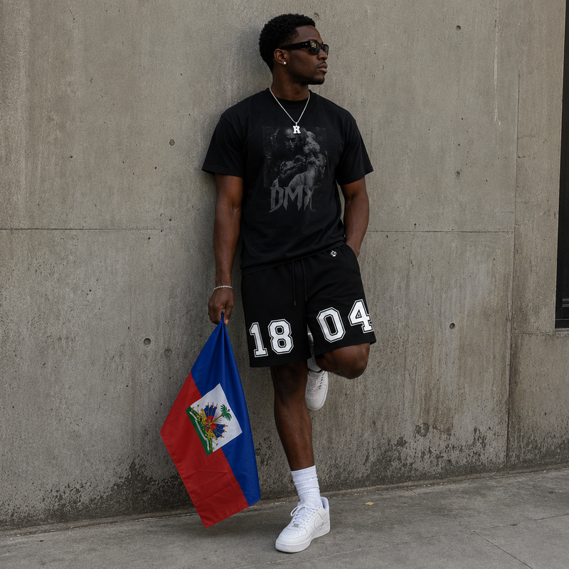 Haiti 1804 Legacy Shorts – Black