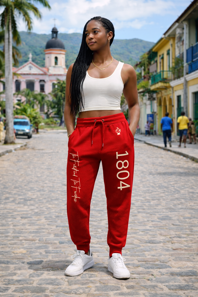 1804 Heritage Sweatpants — Rouge