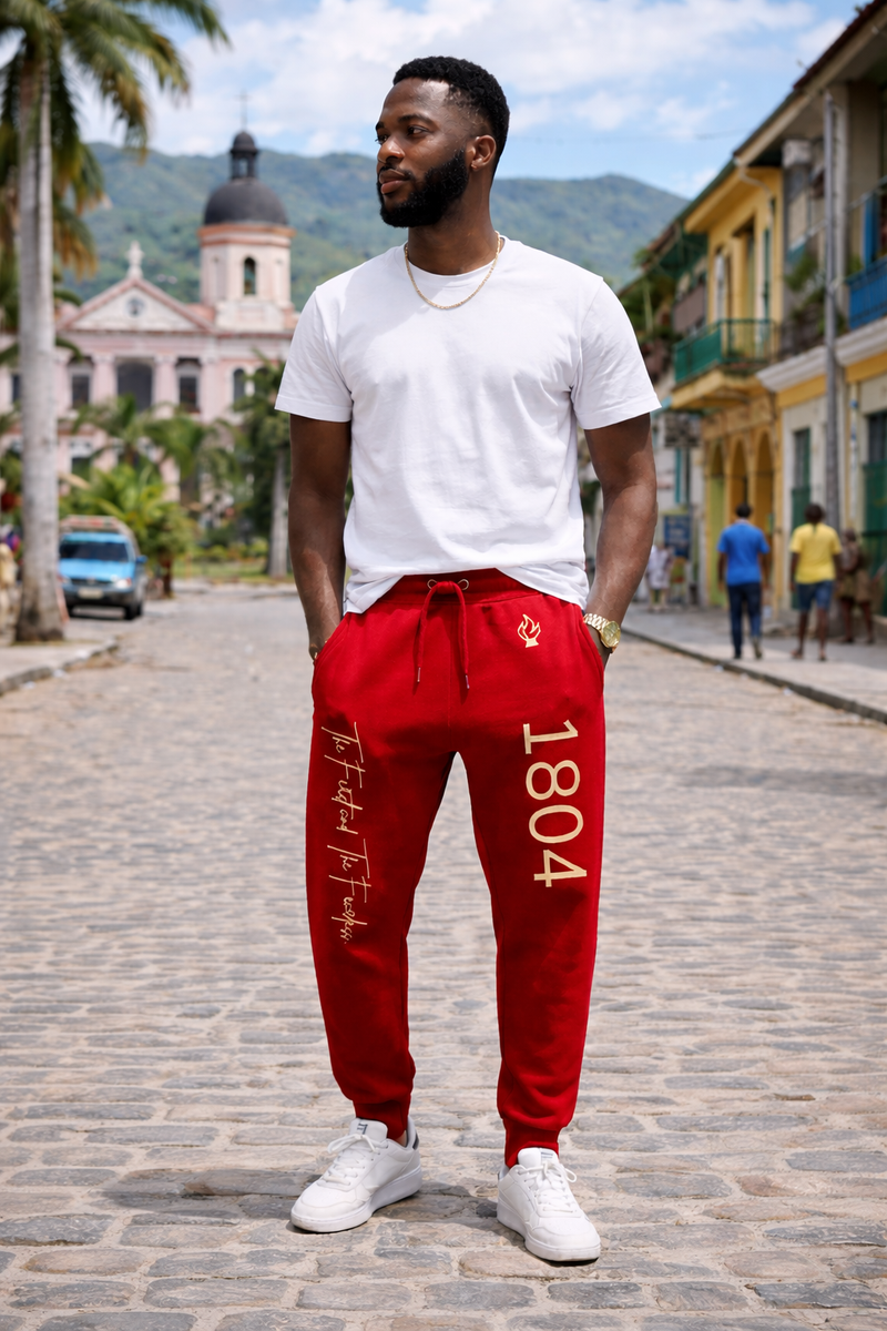 1804 Heritage Sweatpants — Rouge