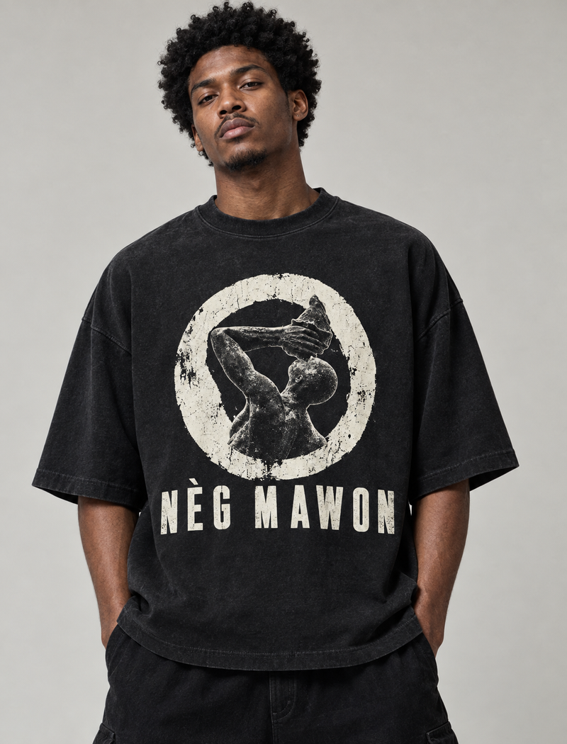 Nèg Mawon Forever Defiant Oversized Tee