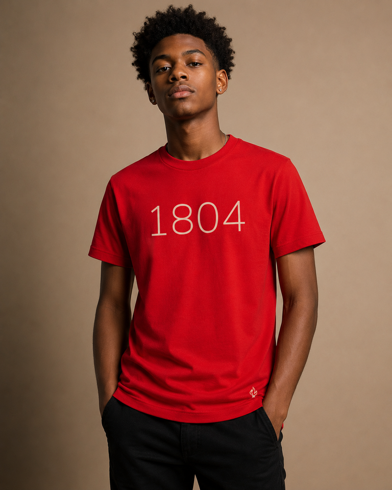 1804 Heritage Youth T-Shirt – Red