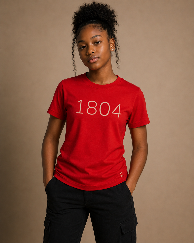 1804 Heritage Youth T-Shirt – Red