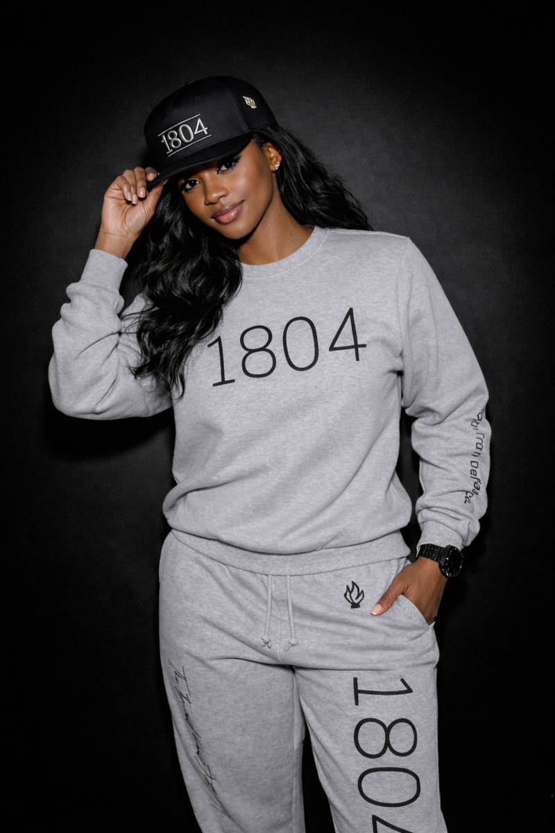 Haiti 1804 Gray Sweatshirt