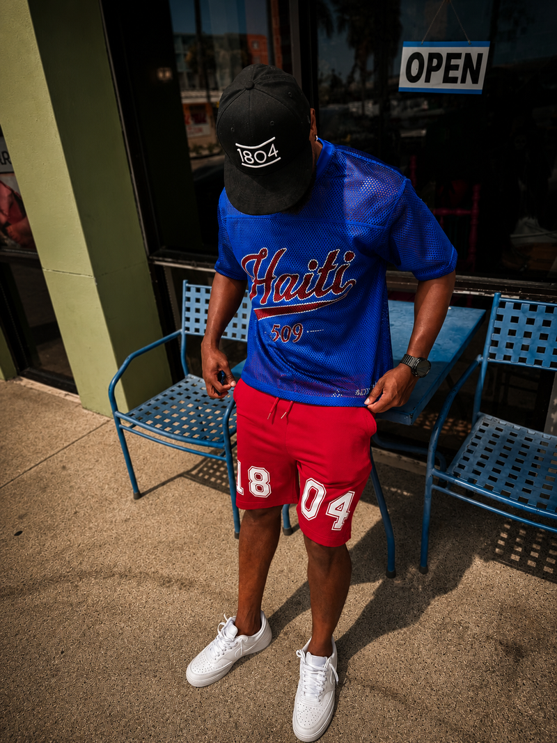 Haiti 1804 Legacy Shorts – Red