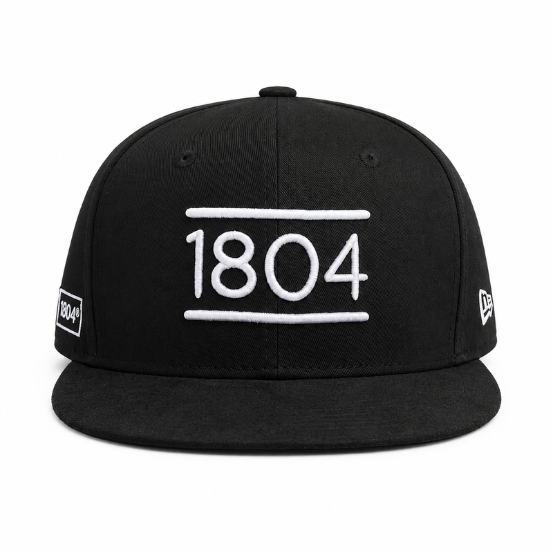 1804 Noir Suede Snapback - Limited Edition