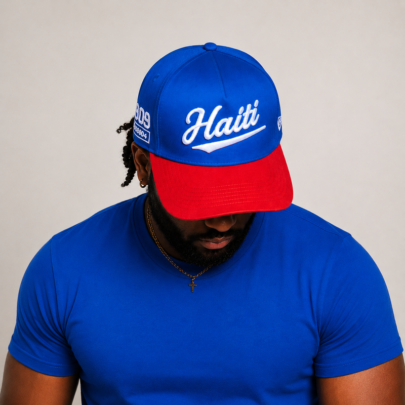 Haiti Heritage Snapback — Limited Edition
