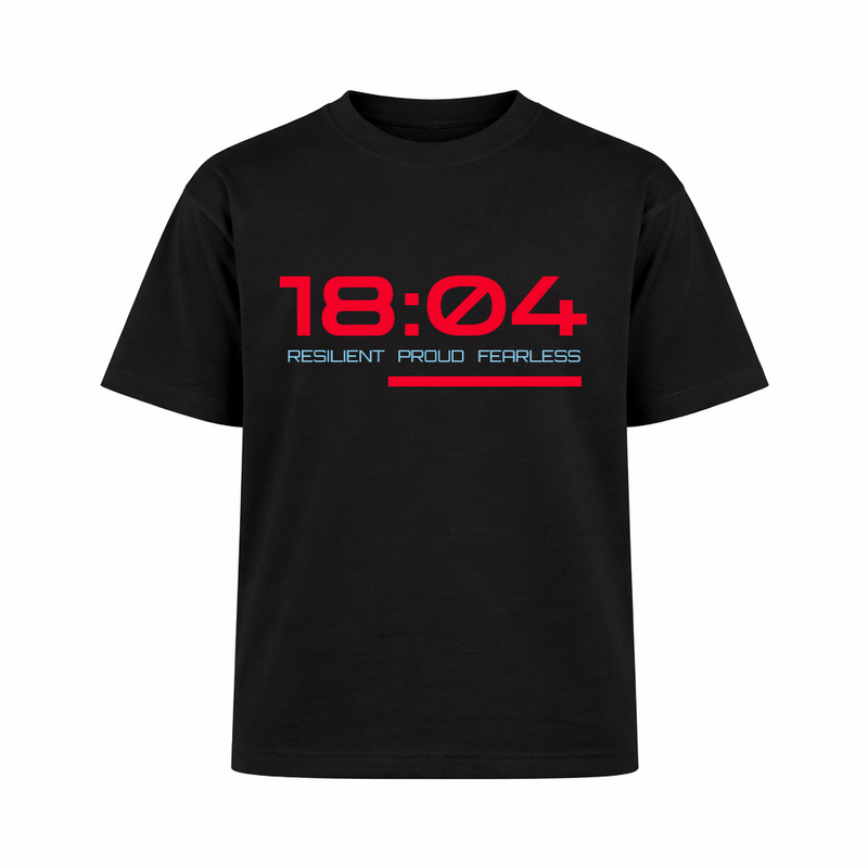 1804 Timepiece Tee — Built Like Legacy - Black