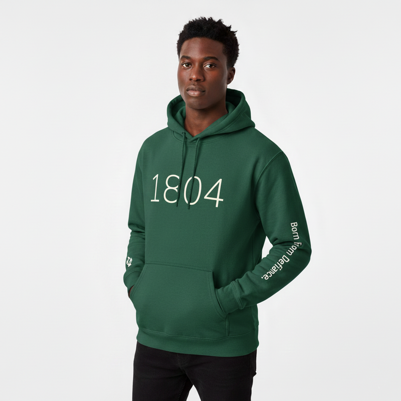 Haiti 1804 Dark Green Hoodie