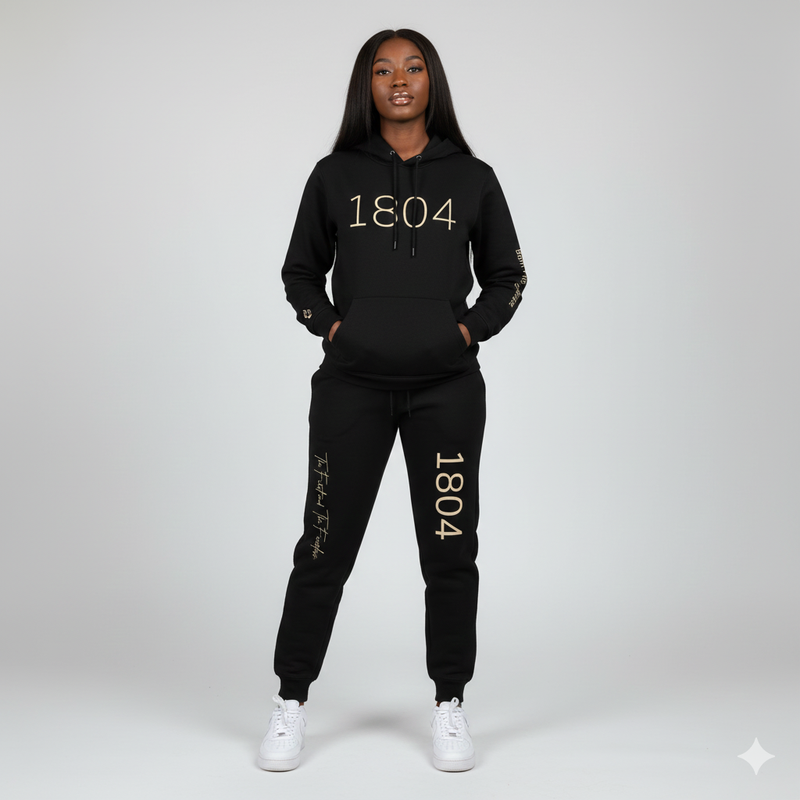 Haiti 1804 Black Hoodie
