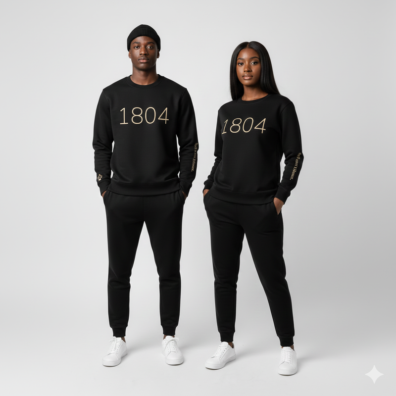 Haiti 1804 Black Sweatshirt