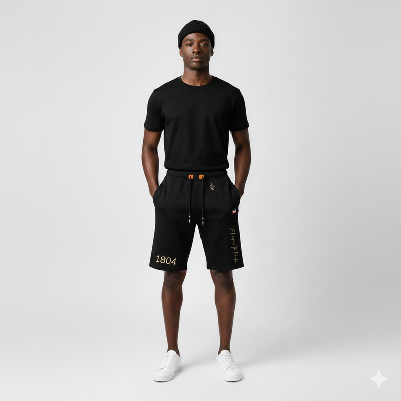 Haiti 1804 Black Shorts