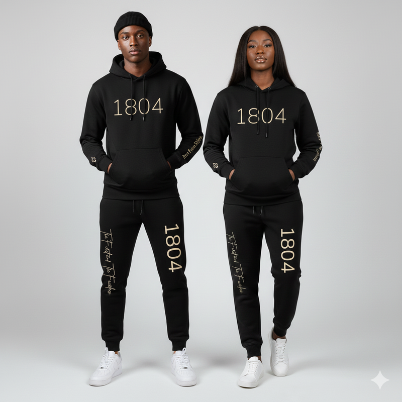 Haiti 1804 Black Hoodie