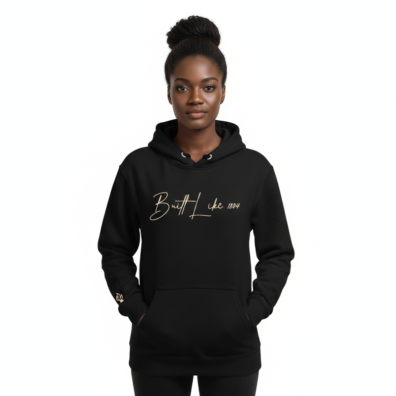 Haiti Built Like 1804 Hoodie Black
