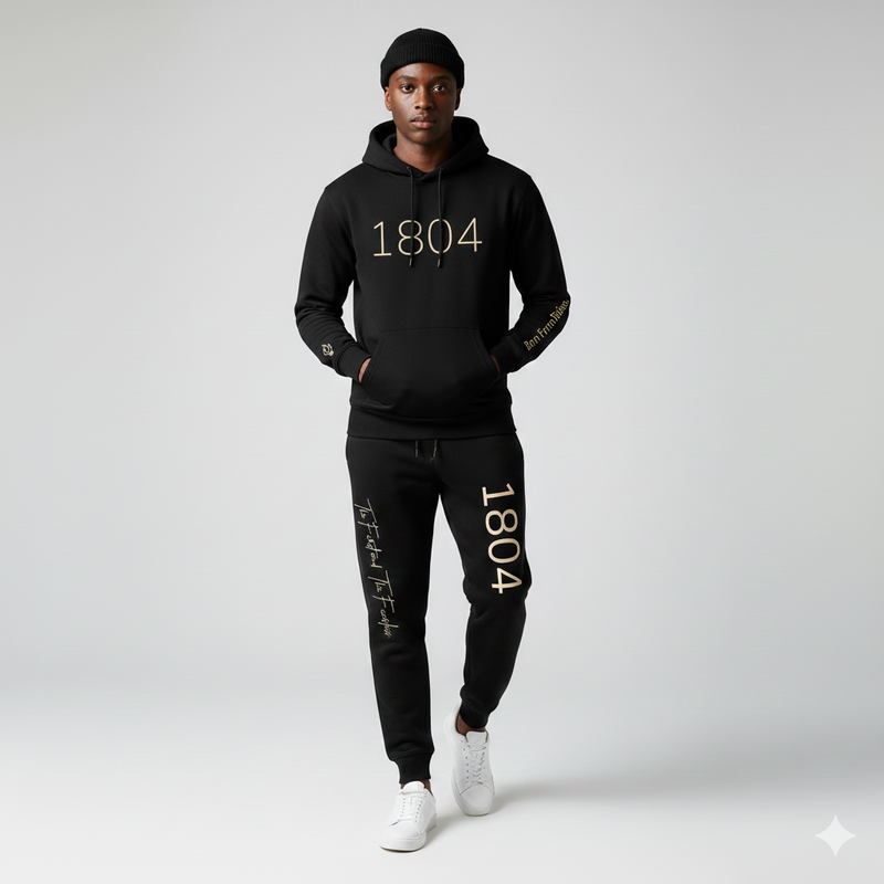 Haiti 1804 Black Hoodie