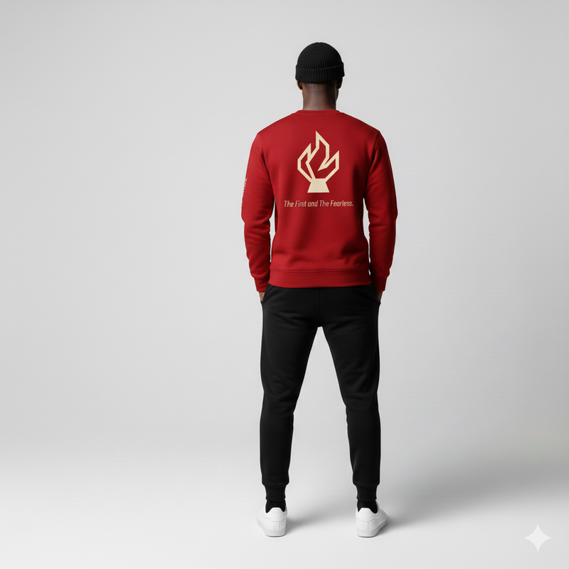 Haiti 1804 Red Sweatshirt