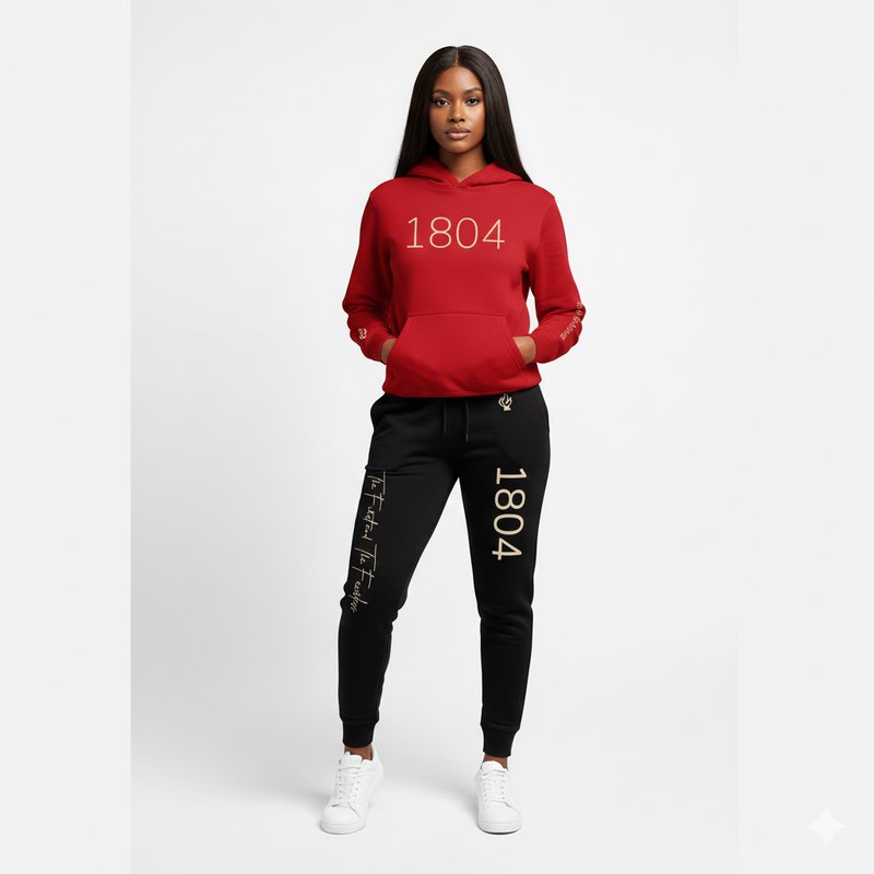 Haiti 1804 Red Hoodie