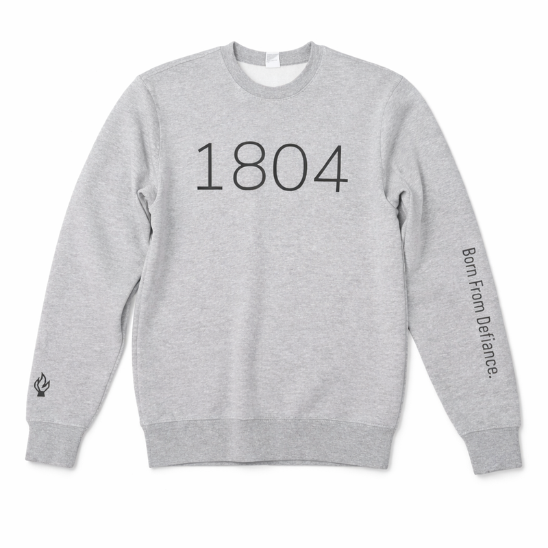 Haiti 1804 Gray Sweatshirt