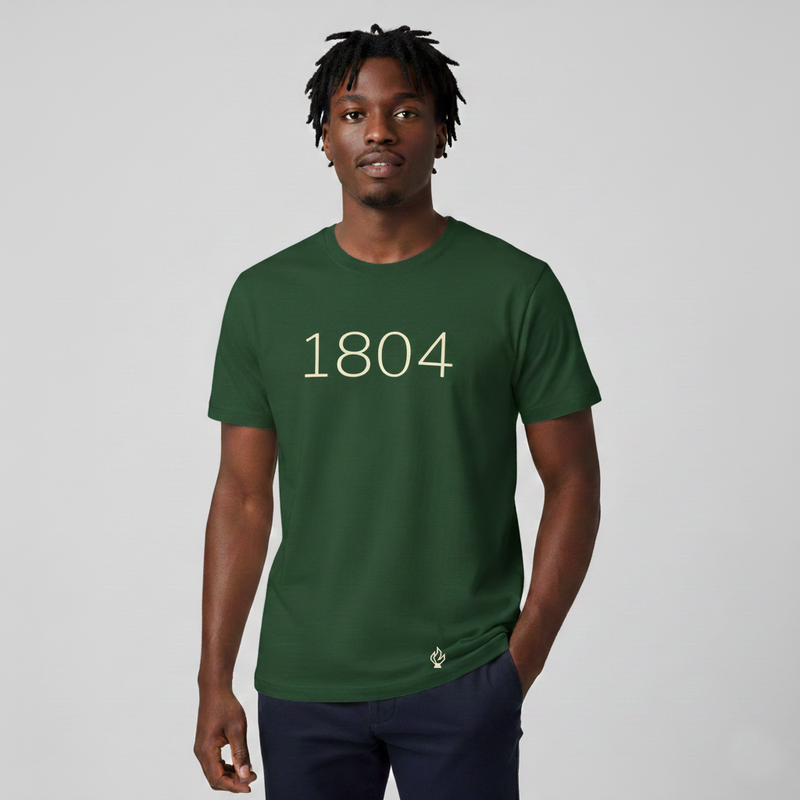 Haiti 1804 Dark Green T-shirt