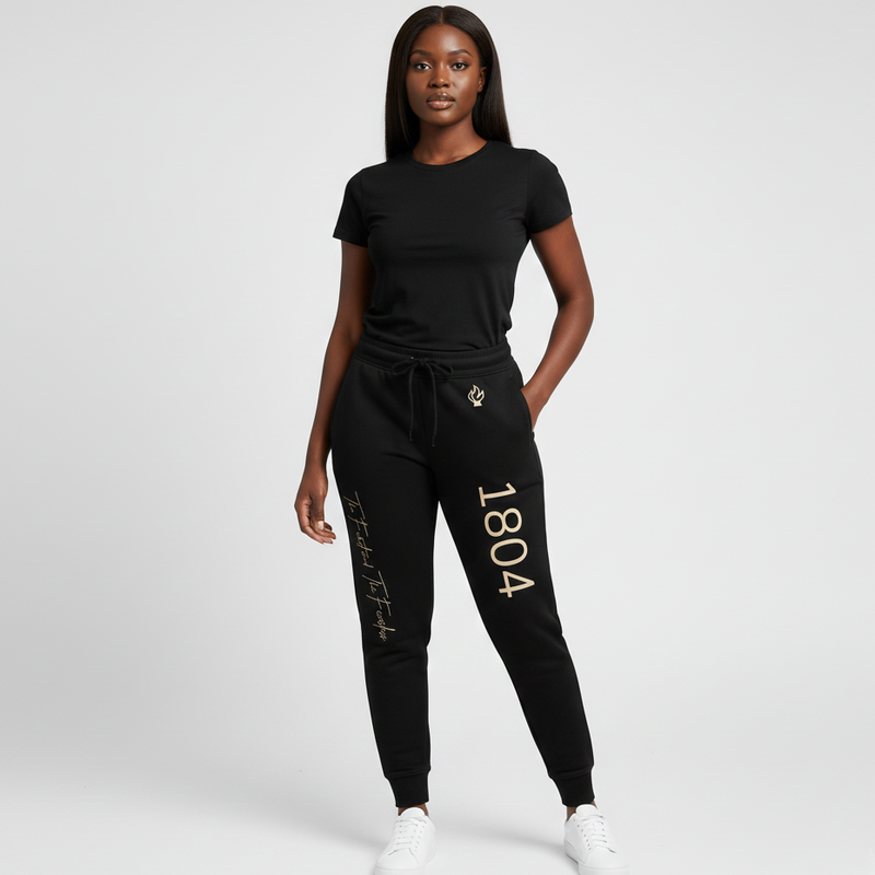 Black 1804 Haiti Sweatpants