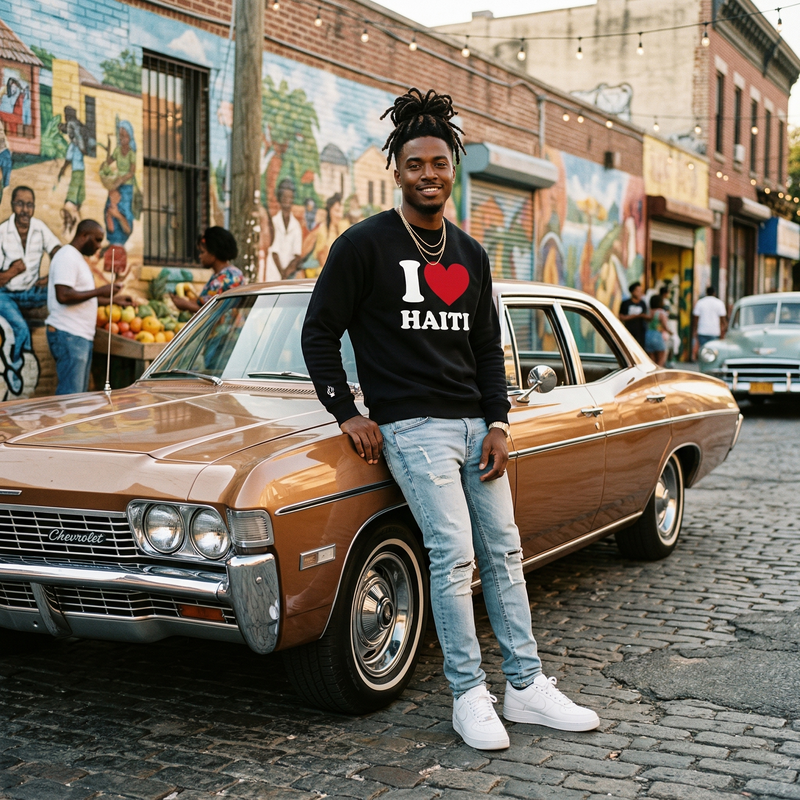 I ❤️ Haiti Sweatshirt