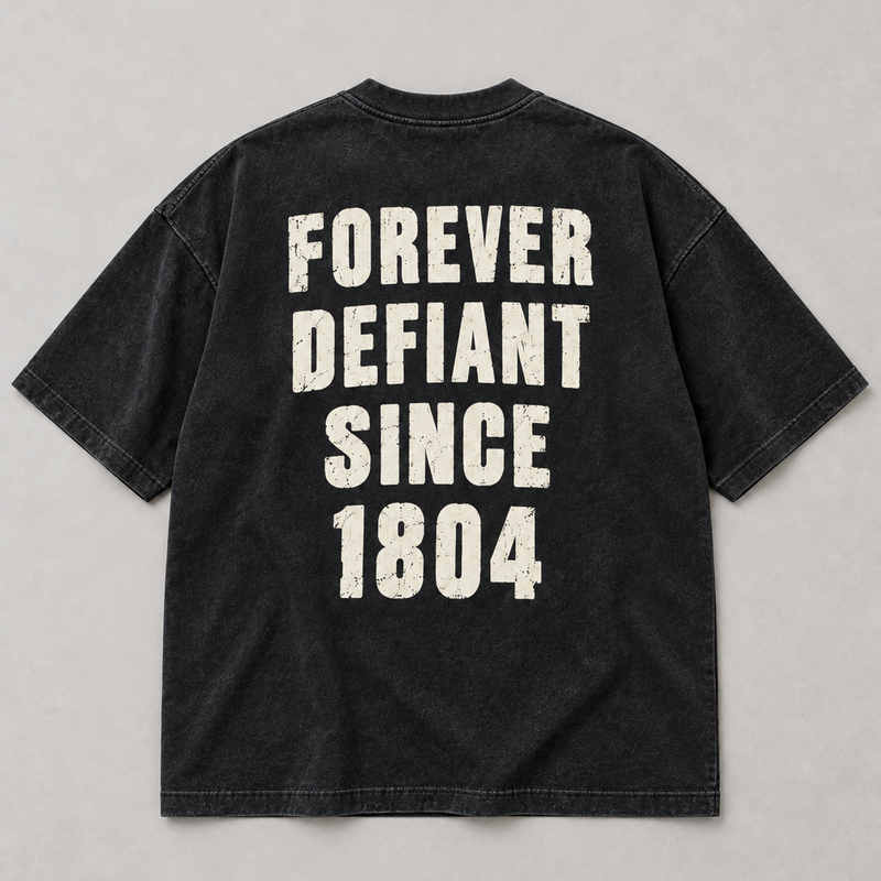 Nèg Mawon Forever Defiant Oversized Tee