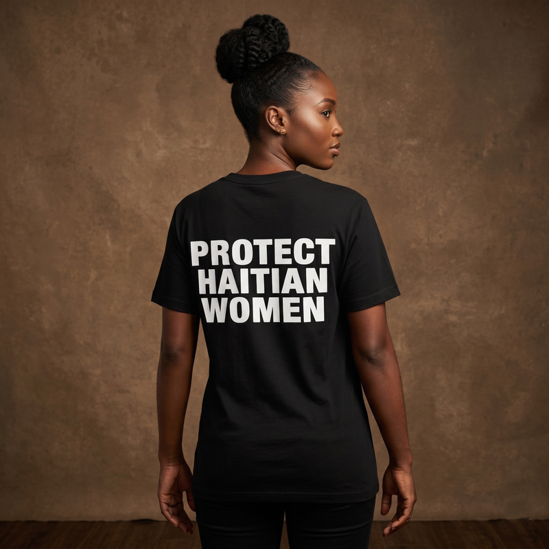 Protect Haitian Women Tee — Built With Purpose