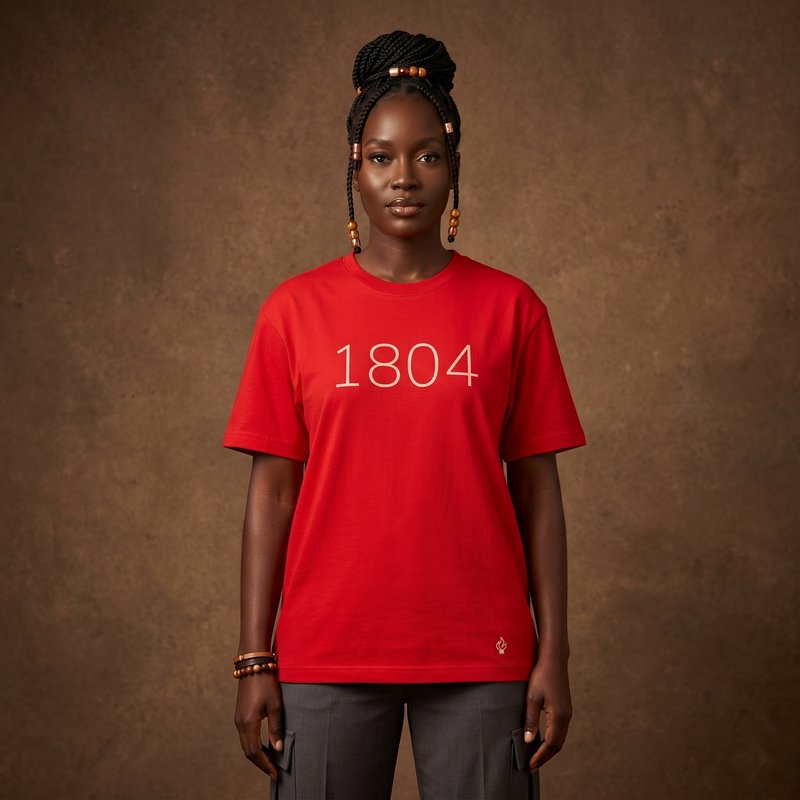 Haiti 1804 Red T-shirt