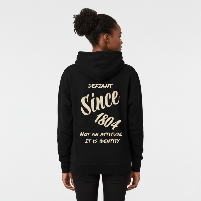 Defiant Since 1804 Hoodie Black