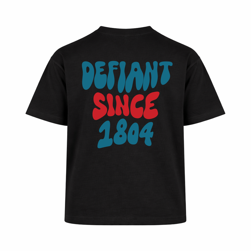 Defiant Since 1804 Tee — Unshaken Spirit - Black