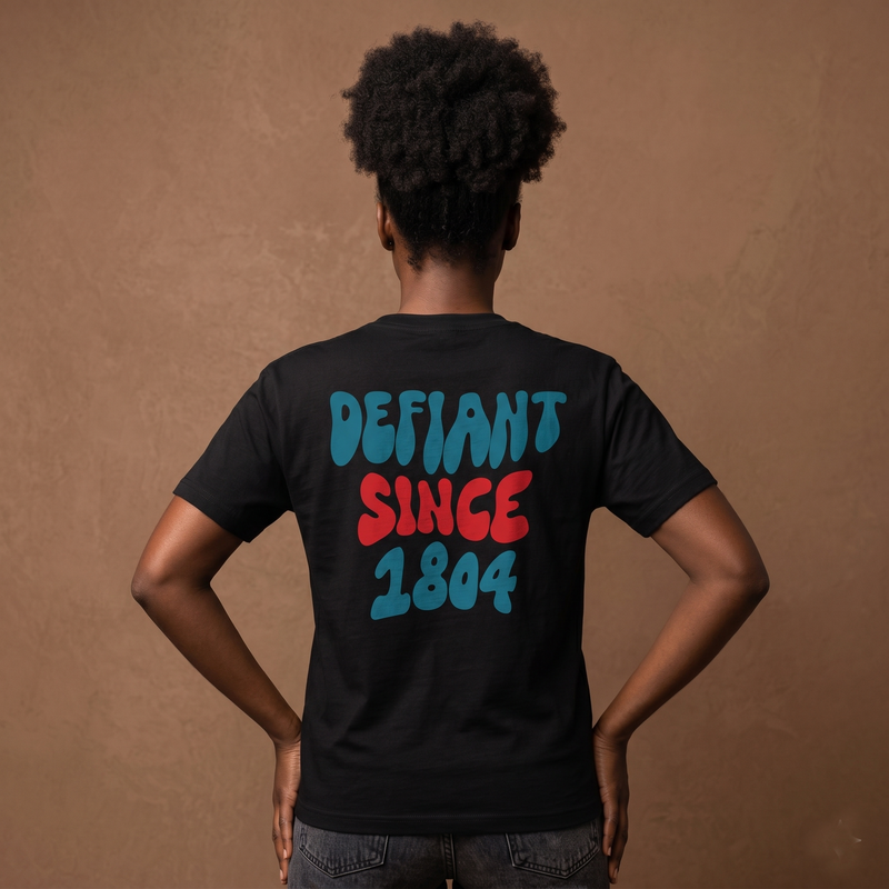 Defiant Since 1804 Tee — Unshaken Spirit - Black