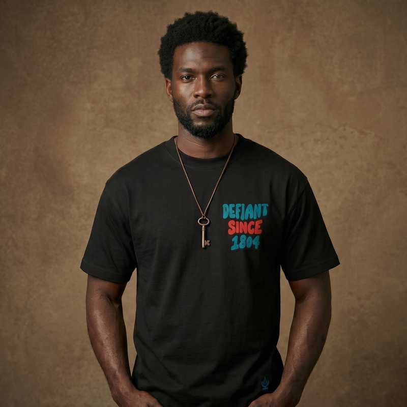 Defiant Since 1804 Tee — Unshaken Spirit - Black